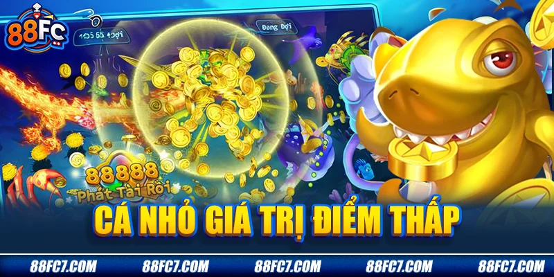 Cá nhỏ giá trị điểm thấp